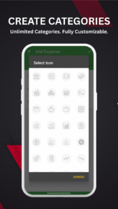 Money Manager Create Categories