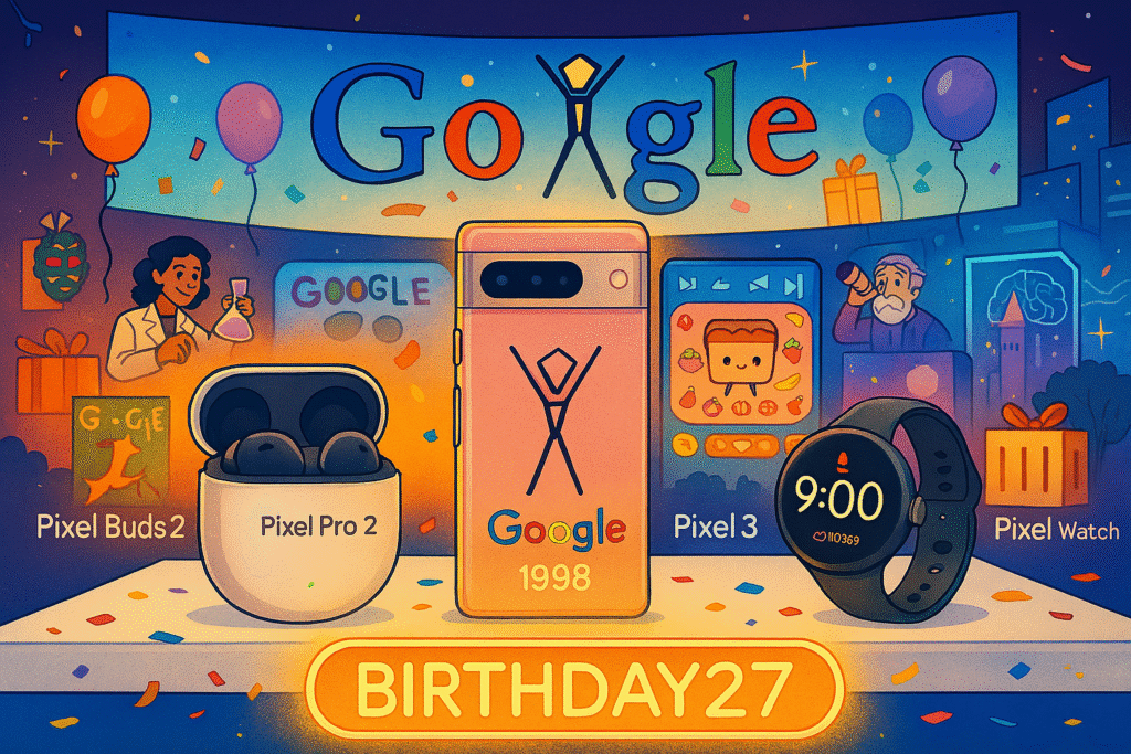 Celebrating Google's 27th Birthday: From Humble Beginnings to Tech Dominance 8 Google's 27th Birthday