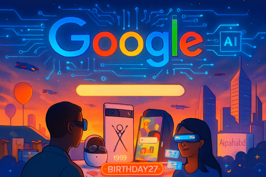 Celebrating Google's 27th Birthday: From Humble Beginnings to Tech Dominance 11 Google's 27th Birthday