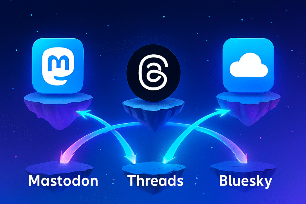 The Open Social Web in 2025: Mastodon, Threads, Bluesky & the Rise of the Fediverse 5 Open Social Media
