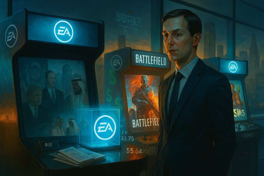 Jared Kushner's Audacious Gaming Gambit: Inside the $55 Billion EA Takeover with Saudi Power Players 4 Jared Kushner