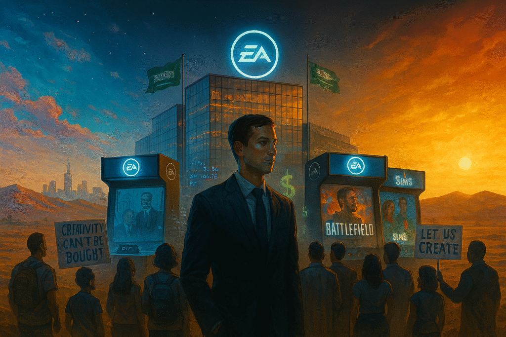 Jared Kushner's Audacious Gaming Gambit: Inside the $55 Billion EA Takeover with Saudi Power Players 5 Jared Kushner