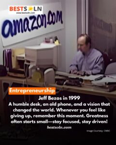 Jeff Bezos in 1999 (News Bites) Jeff Bezos in 1999