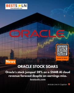 Oracle Stock Soars (News Bites) Oracle Stock Soars