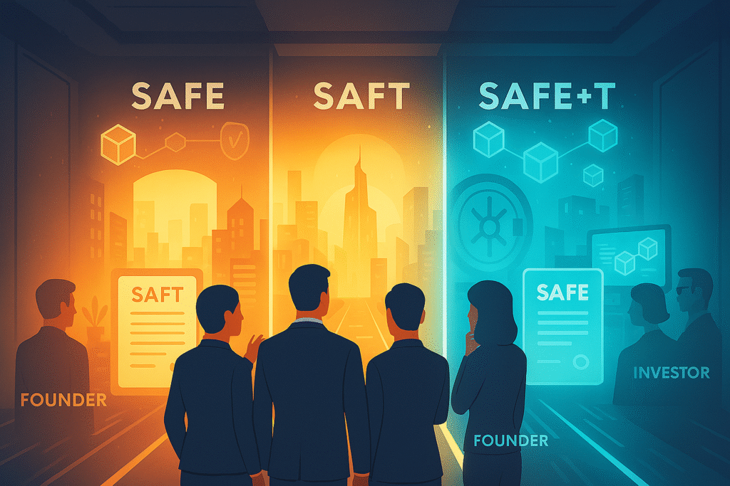 SAFE vs SAFT vs SAFE+T