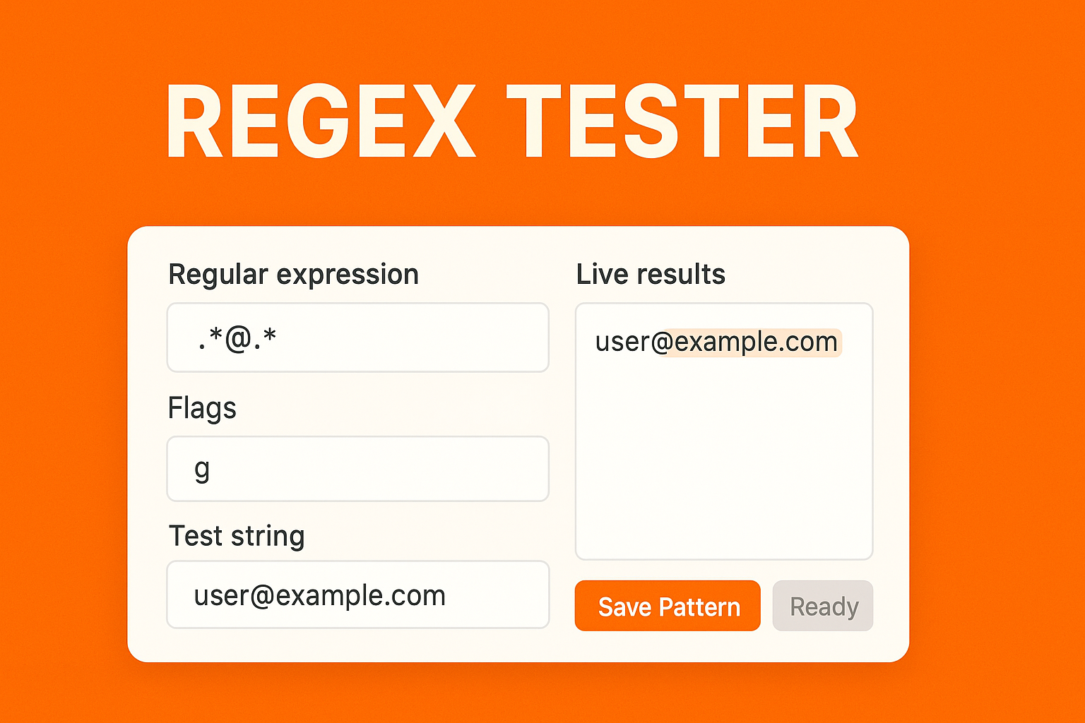 Regex Tester