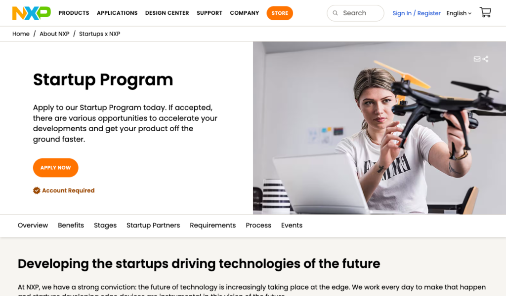 NXP Startup Program