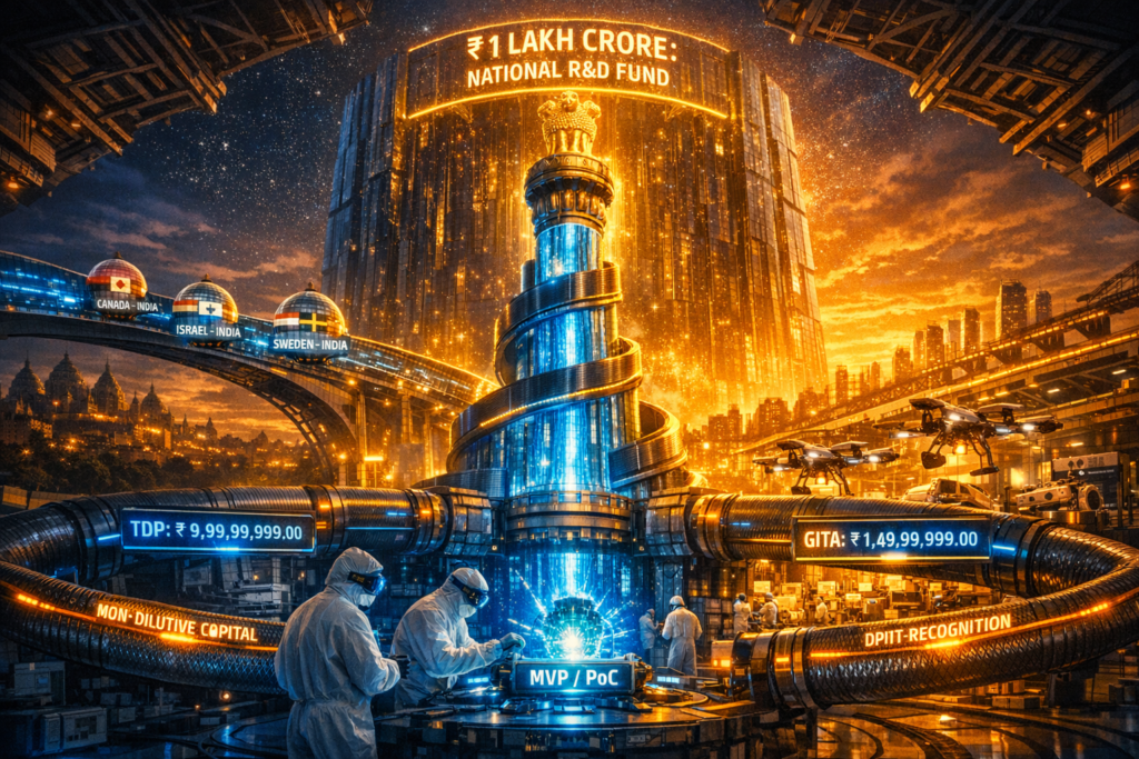 The Founder's Funding Map: Navigating India's ₹9,400 Crore Government Grant Ecosystem and Mastering the DeepTech Liquidity Challenge 3 Startup Grants