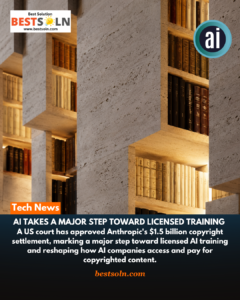 AI Takes a Major Step Towards Licensed Training