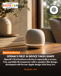 OpenAI's First AI Device Takes Shape