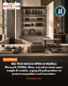 Big Tech Backs Open AI Models