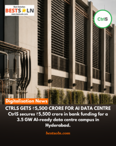 CTRLS Gets INR 5,500 Crore for AI Data Centre