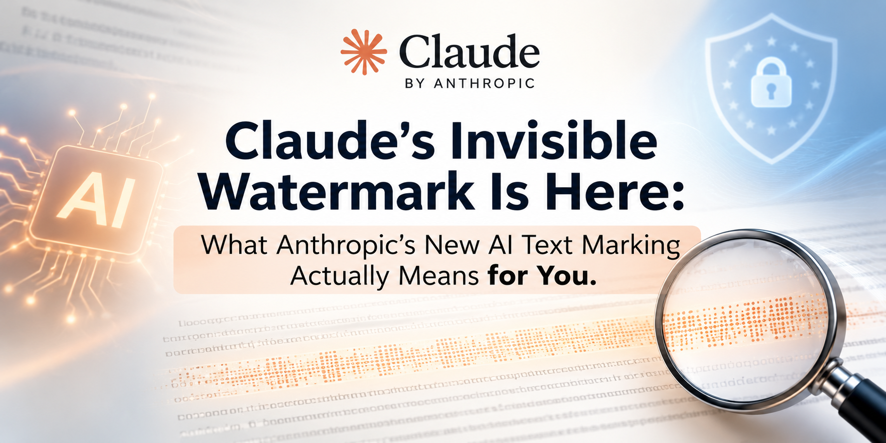 Claude's Invisible Watermark