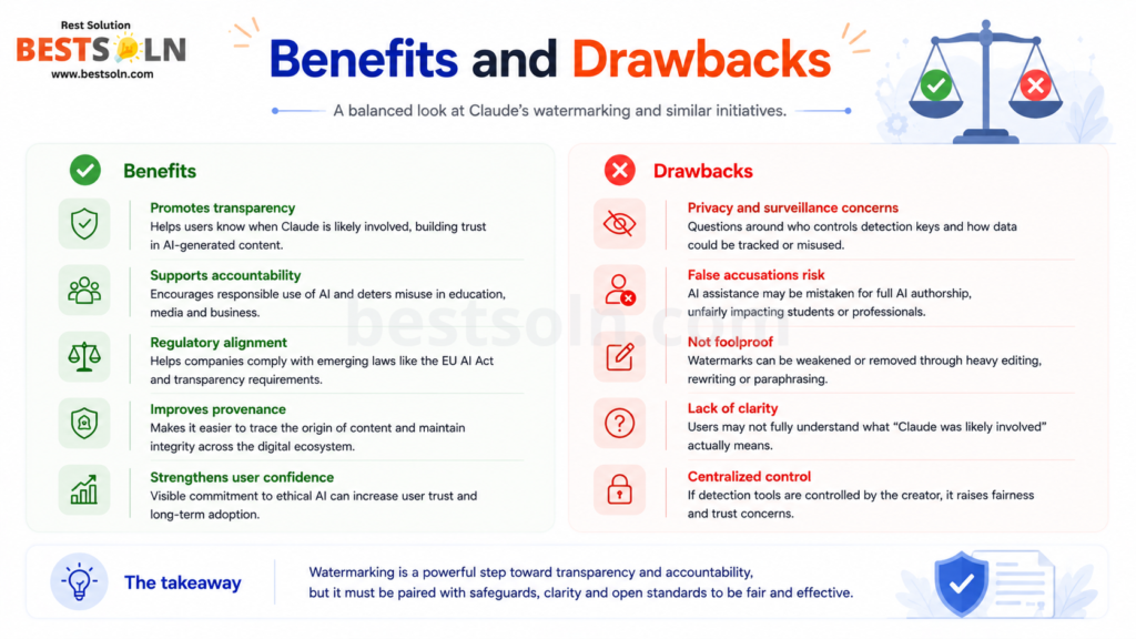 Claude's Invisible Watermark Is Here: What Anthropic's New AI Text Marking Actually Means For You 7 Benefits and Drawbacks