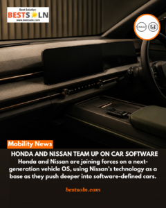 Honda and Nissan Team Up on Car Software