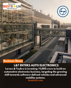 L&T Enters Auto Electronics