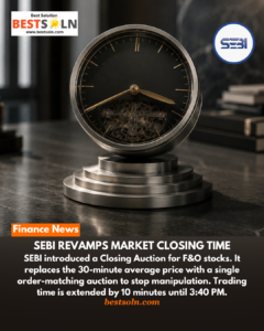 SEBI Revamps Market Closing Time
