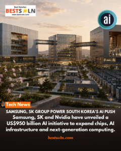 Samsung, SK Group Power South Korea's AI Push