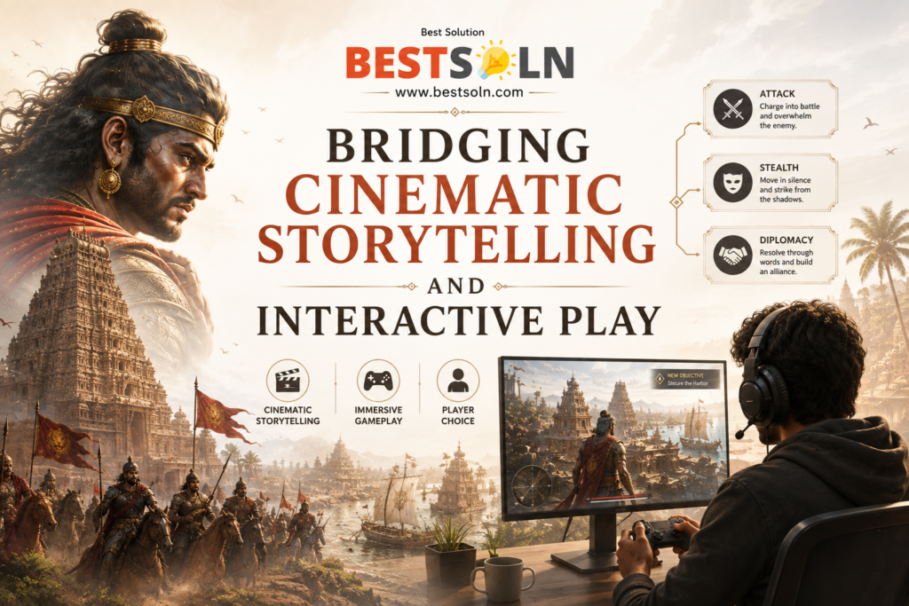 Bridging Cinematic Storytelling and Interactive Play