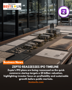 Zepto Reassesses IPO Timeline