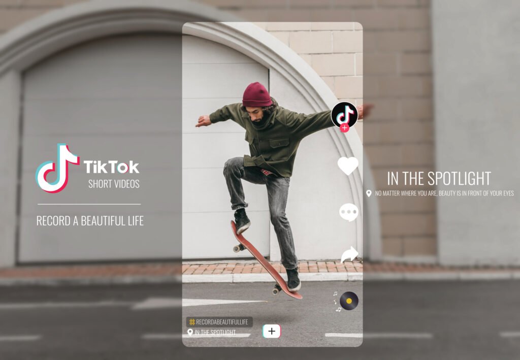 lifestyle content creator tik tok collage 2