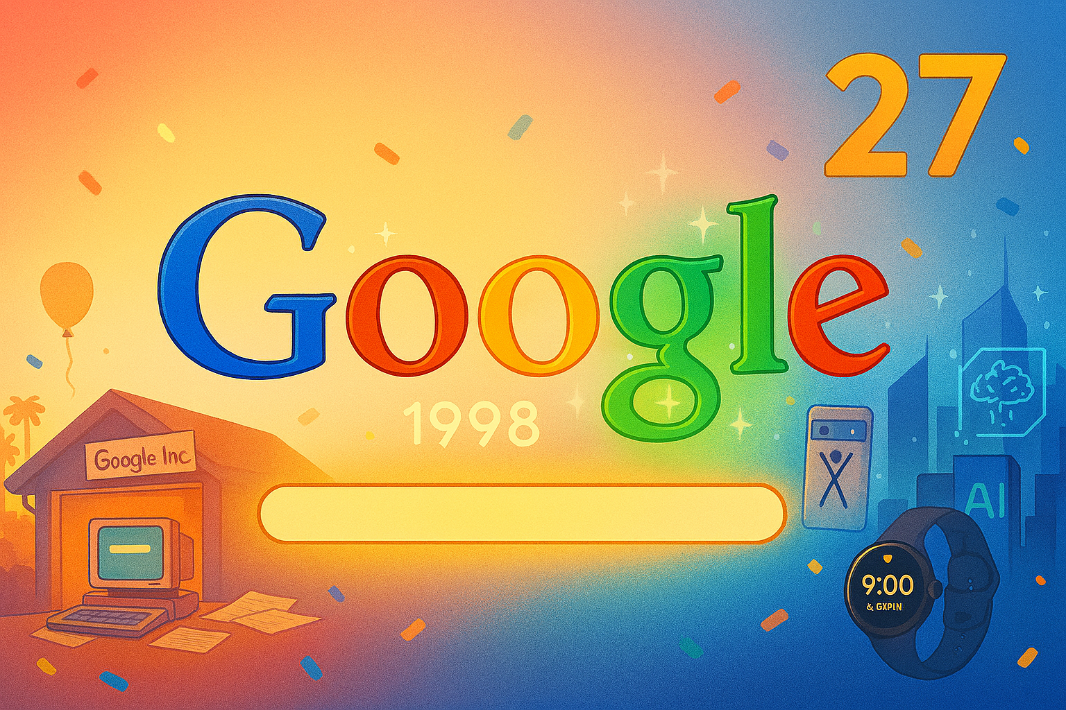 Celebrating Google's 27th Birthday: From Humble Beginnings to Tech Dominance 1 Google's 27th Birthday