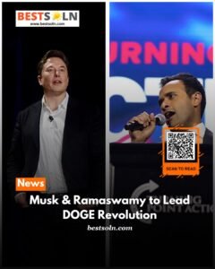 Musk & Ramaswamy to Lead DOGE Revolution
