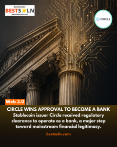 Circle Wins Approval to become a Bank