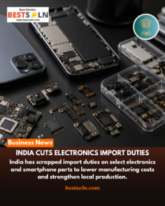 India Cuts Electronics Duties